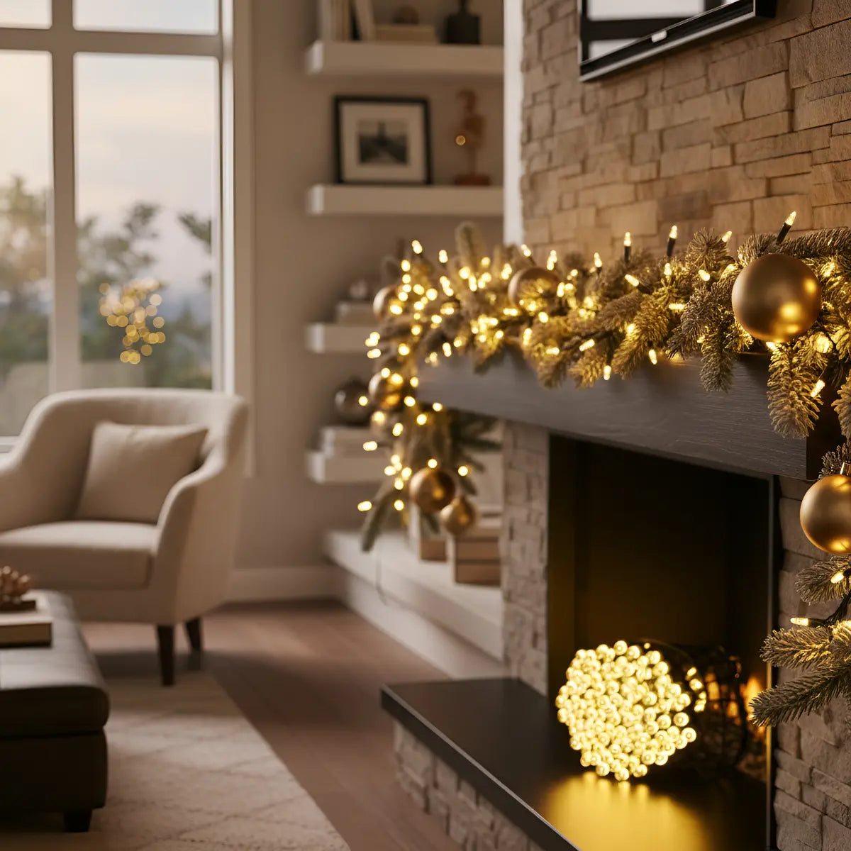 ✨ ILumina Tu Navidad con 170 LED Solares 20 Metros de Magia🎇