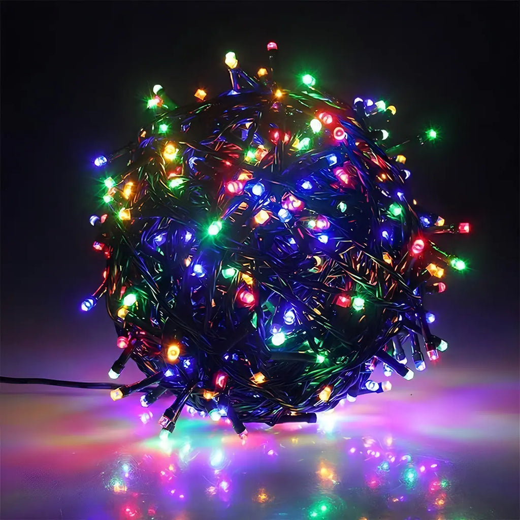 ✨ ILumina Tu Navidad con 170 LED Solares 20 Metros de Magia🎇